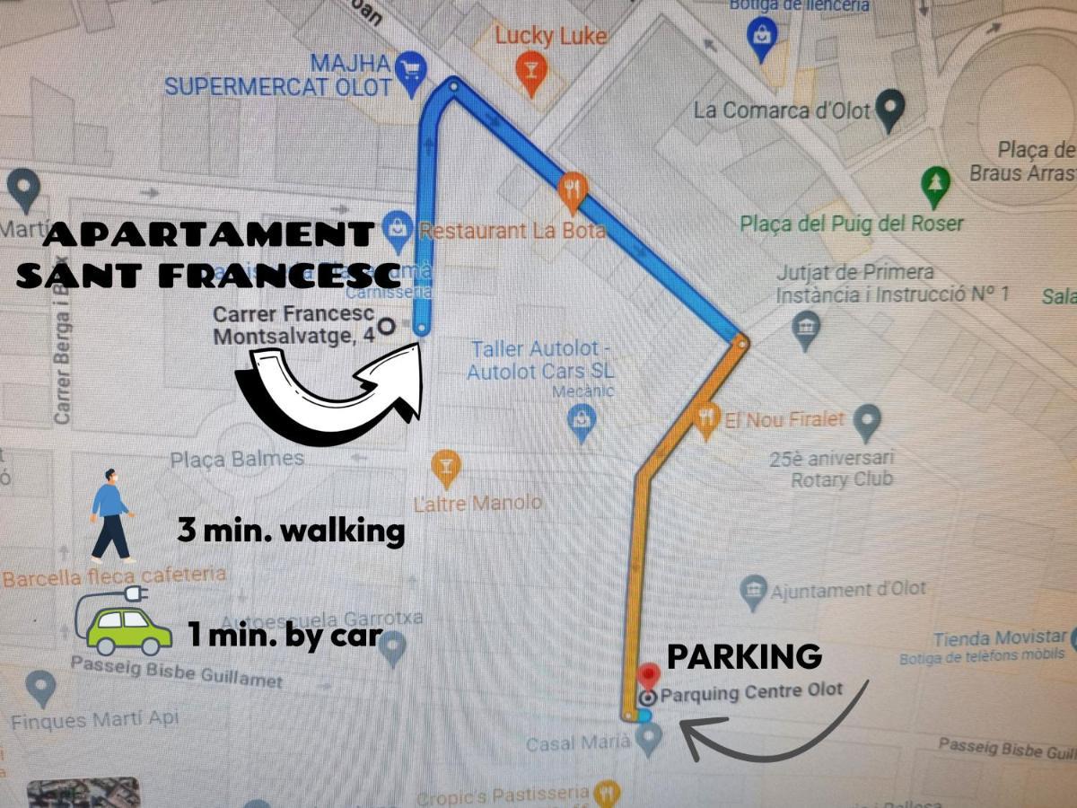 Apartment Sant Francesc Олот Экстерьер фото